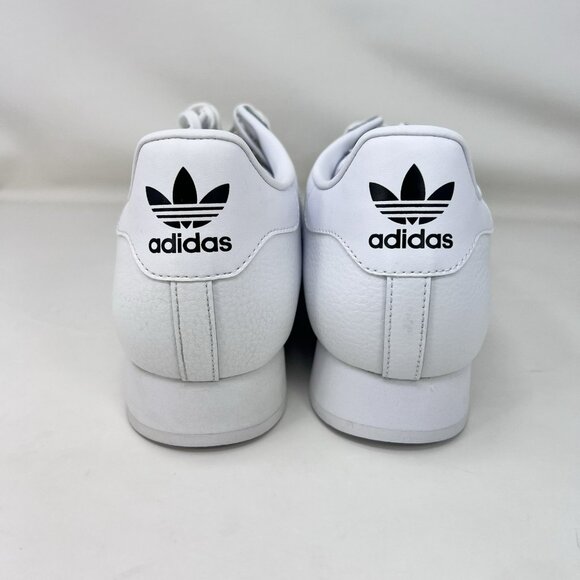 Adidas Originals Samoa Shoes Triple White Men's Size 11.5 - Picture 4 of 8